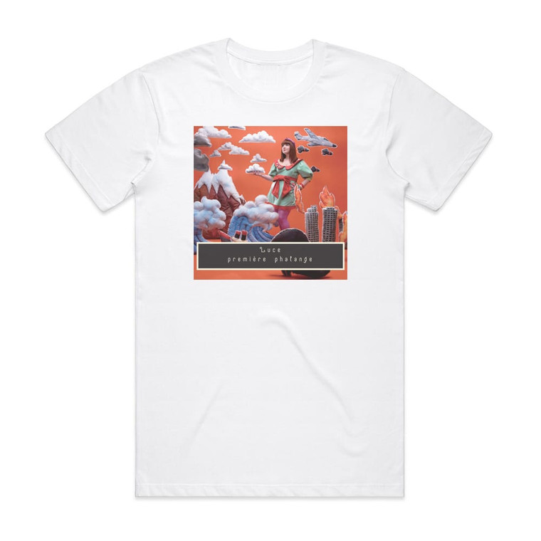 Luce Premire Phalange Album Cover T-Shirt White