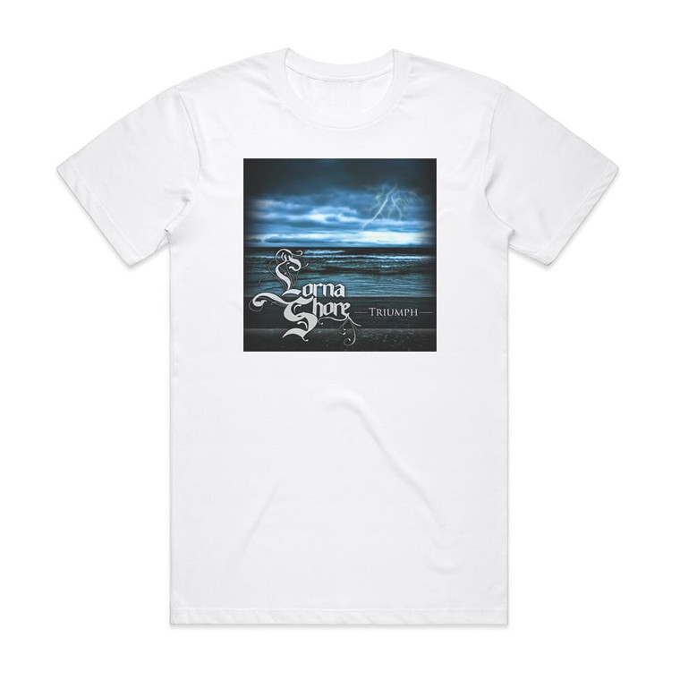 Lorna Shore Triumph Album Cover T-Shirt White