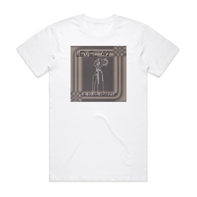 Level 42 The River Sessions Album Cover T-Shirt White