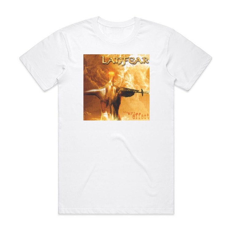 Lanfear The Art Effect Album Cover T-Shirt White