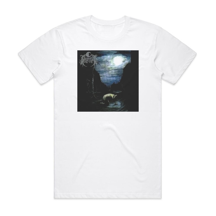 Lunar Aurora Weltengnger Album Cover T-Shirt White