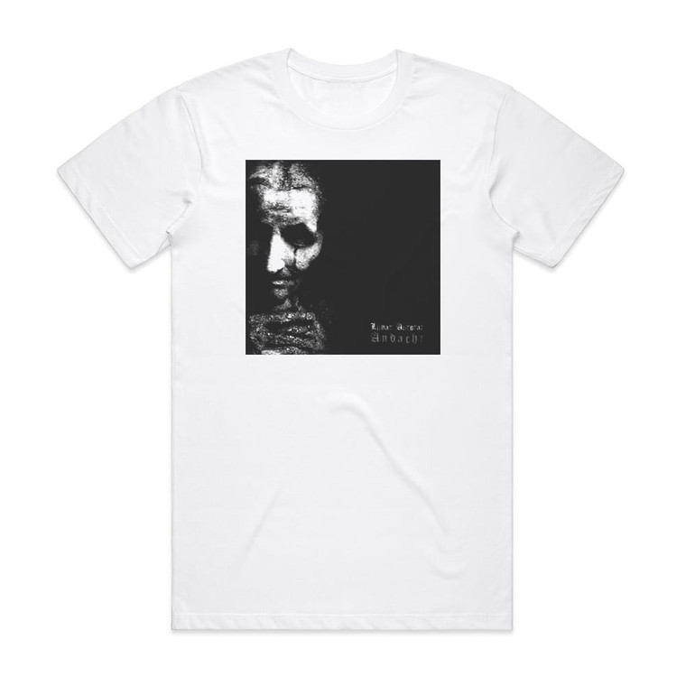 Lunar Aurora Andacht 1 Album Cover T-Shirt White