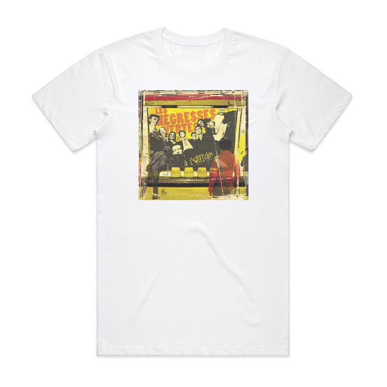 Les Negresses Vertes  Laffiche Album Cover T-Shirt White