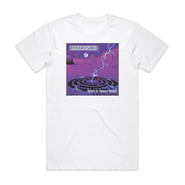 Labyrinth Return To Heaven Denied Album Cover T-Shirt White