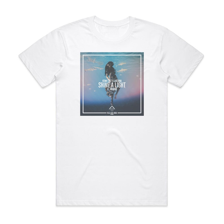 Luciana Shine A Light Album Cover T-Shirt White