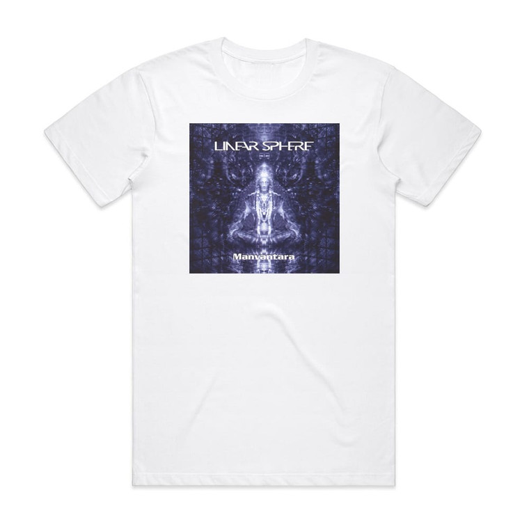 Linear Sphere Manvantara Album Cover T-Shirt White