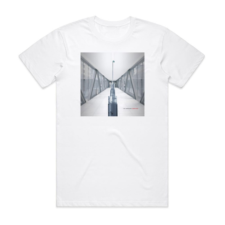 Lee Abraham Comatose Album Cover T-Shirt White