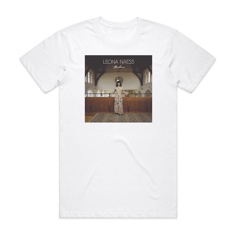 Leona Naess Thirteens Album Cover T-Shirt White