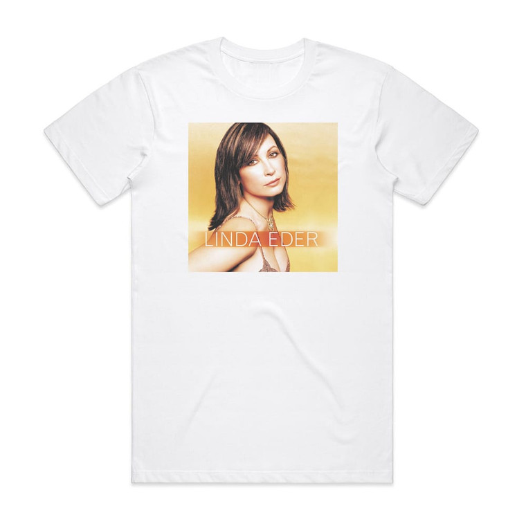 Linda Eder Gold Album Cover T-Shirt White