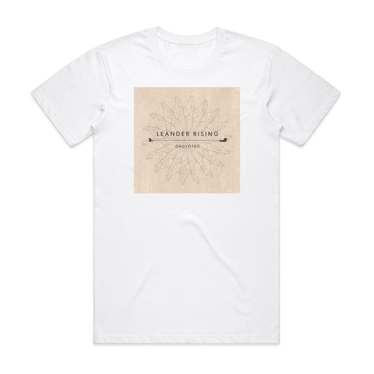 Leander Rising Ngytr Album Cover T-Shirt White