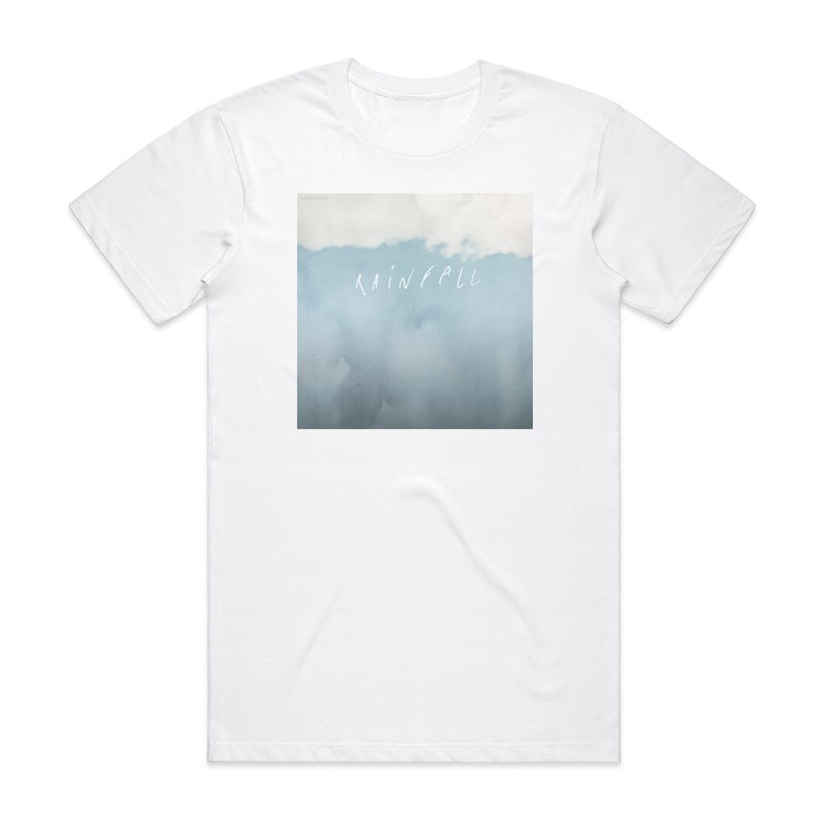 LANDMVRKS Rainfall Album Cover T-Shirt White