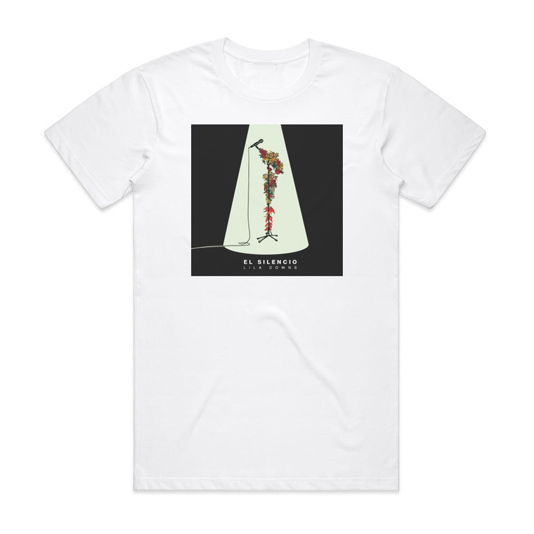 Lila Downs El Silencio Album Cover T-Shirt White