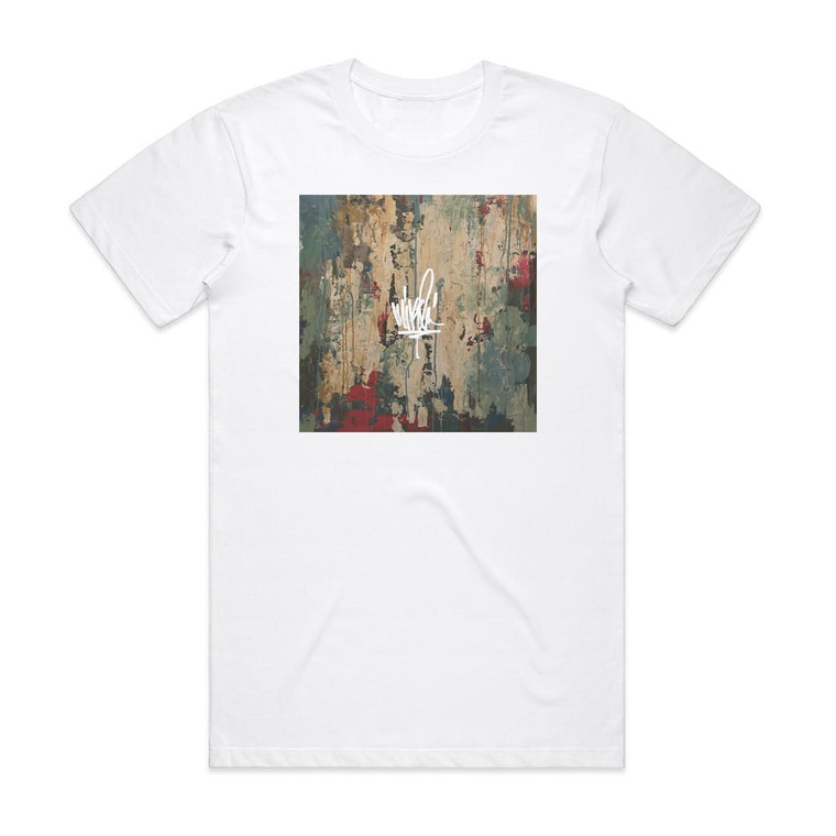 Mike Shinoda Post Traumatic 1 Album Cover T-Shirt White Mike Shinoda Post Traumatic 1 Album Cover T-Shirt White