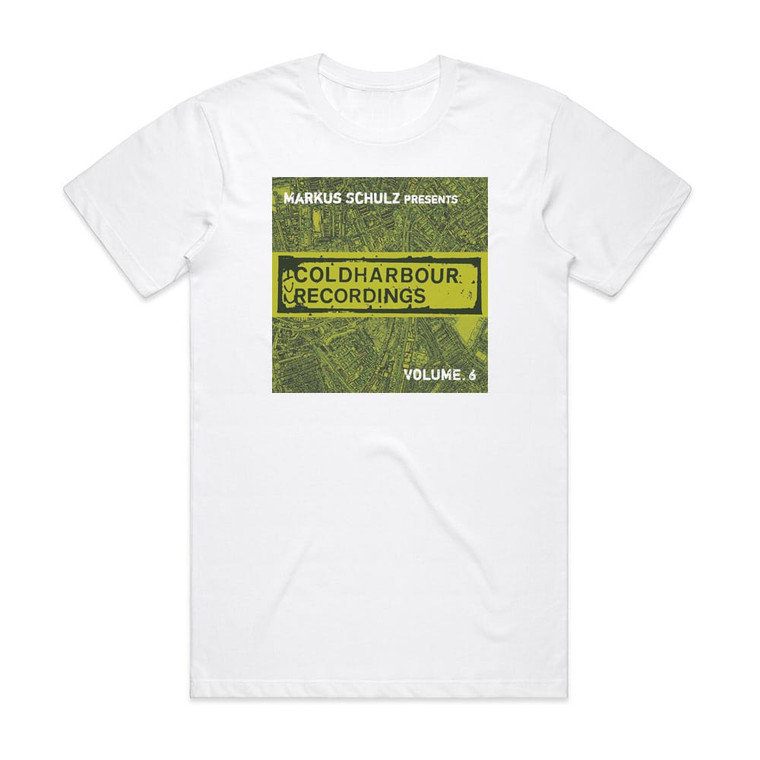 Markus Schulz Coldharbour Selections Part 6 Album Cover T-Shirt White