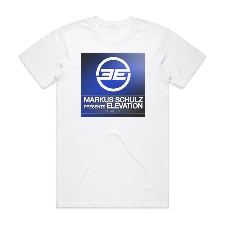 Markus Schulz Clear Blue Album Cover T-Shirt White