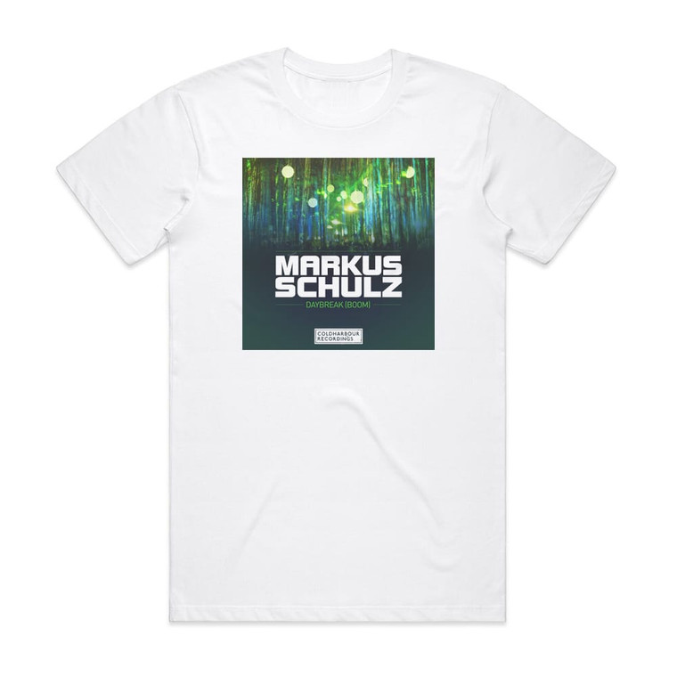 Markus Schulz Daybreak Boom Album Cover T-Shirt White