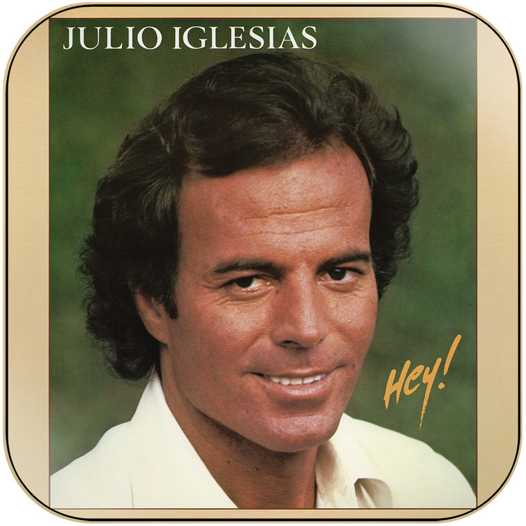 Julio Iglesias Hey Album Cover Sticker