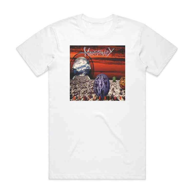 Monstrosity Millennium Album Cover T-Shirt White