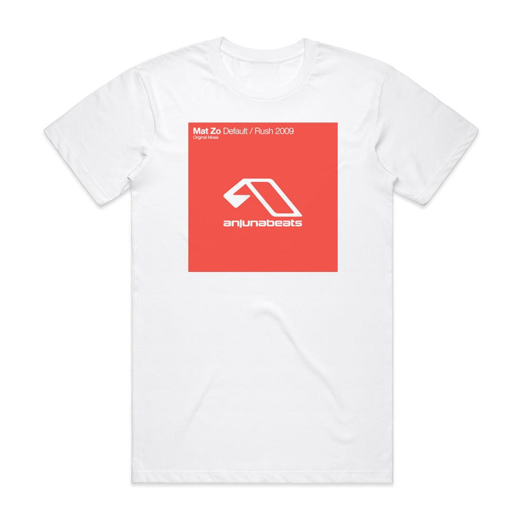 Mat Zo Default Rush 2009 Album Cover T-Shirt White