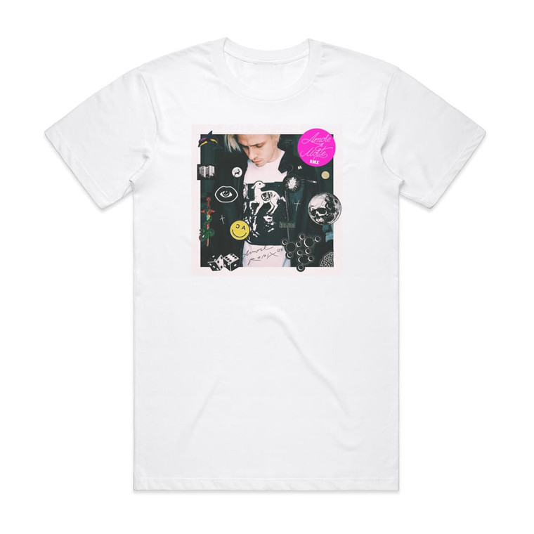 Mujuice Amore E Morte Album Cover T-Shirt White