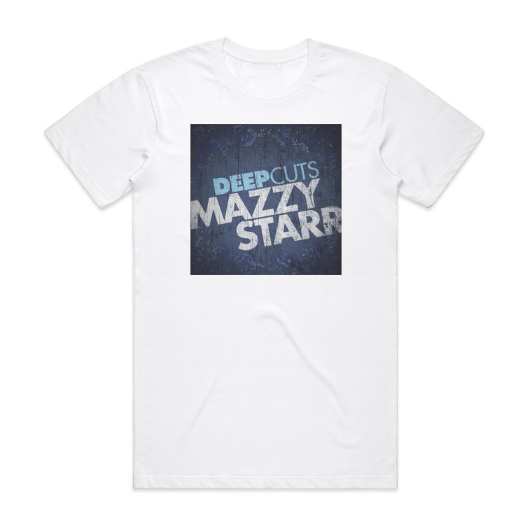 Mazzy Star Deep Cuts Album Cover T-Shirt White