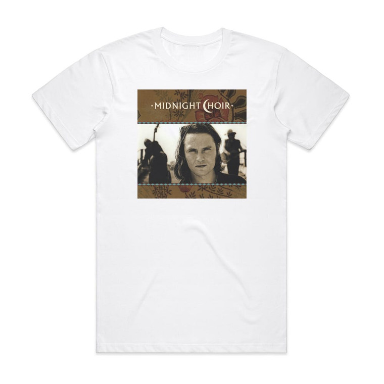 Midnight Choir Midnight Choir Album Cover T-Shirt White