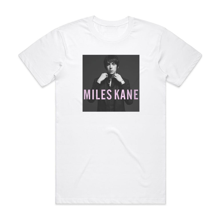 Miles Kane Colour Of The Trap Album Cover T-Shirt White