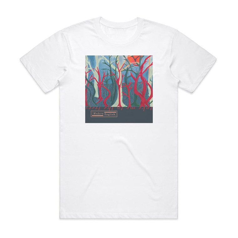 Modern English Take Me To The Trees Album Cover T-Shirt White
