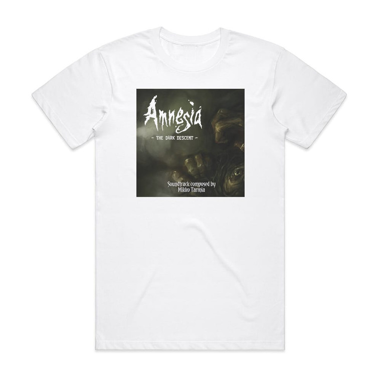 Mikko Tarmia Amnesia The Dark Descent Album Cover T-Shirt White
