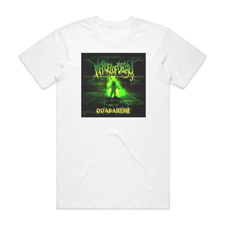 Marvel of Decay Quarantine Album Cover T-Shirt White