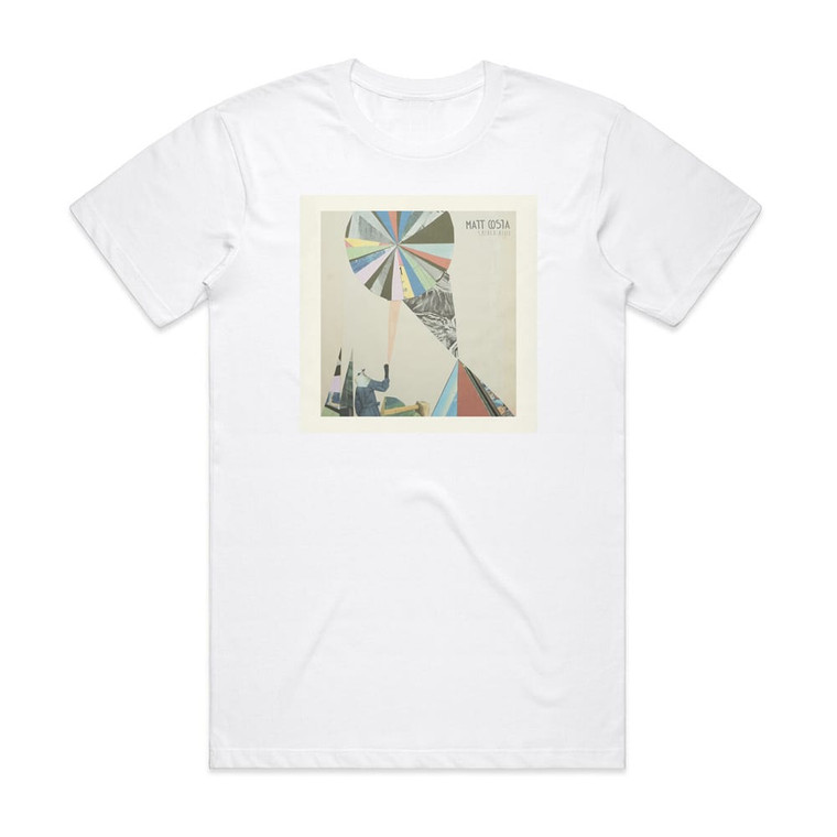 Matt Costa Sacred Hills Album Cover T-Shirt White