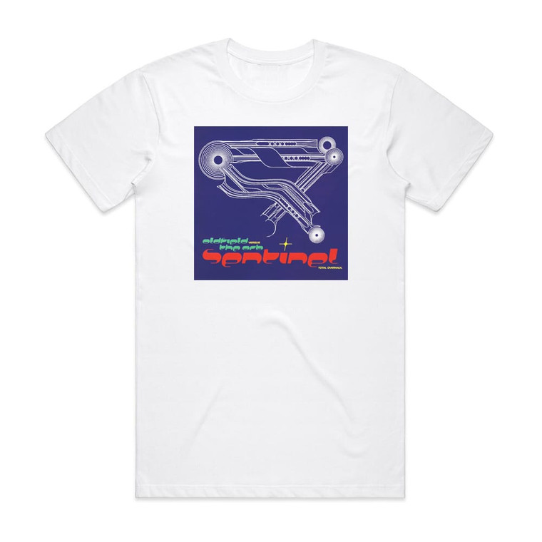 Mike Oldfield Sentinel Album Cover T-Shirt White
