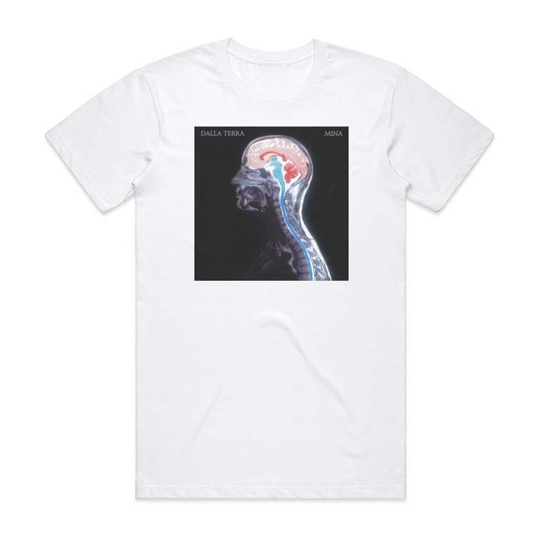 Mina Dalla Terra Album Cover T-Shirt White