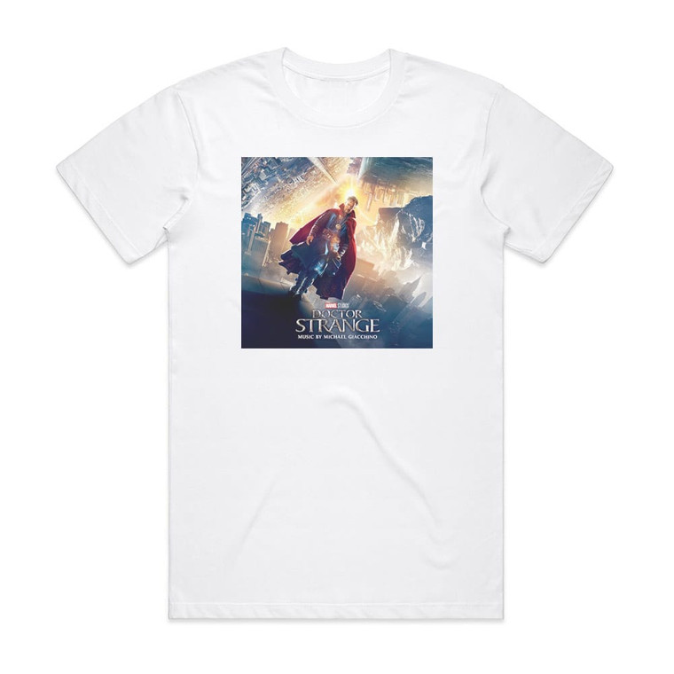 Michael Giacchino Doctor Strange Album Cover T-Shirt White