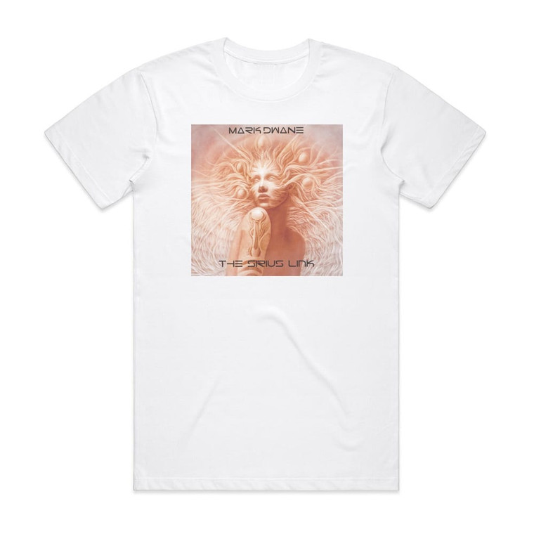 Mark Dwane The Sirius Link Album Cover T-Shirt White
