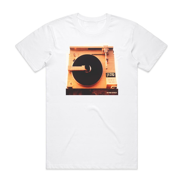 Mu-Ziq In Pine Effect Album Cover T-Shirt White
