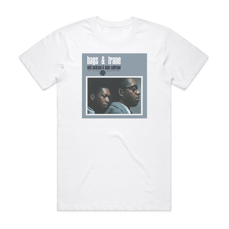 Milt Jackson Bags Trane Album Cover T-Shirt White