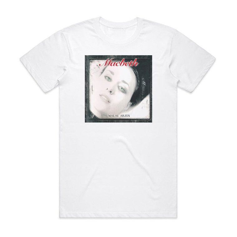 Macbeth Malae Artes Album Cover T-Shirt White