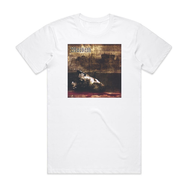 Macbeth Macbeth Album Cover T-Shirt White