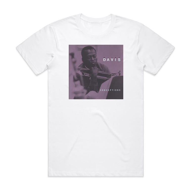 Miles Davis Conception 1 Album Cover T-Shirt White