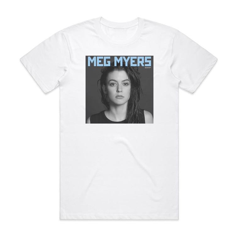 Meg Myers Sorry Album Cover T-Shirt White