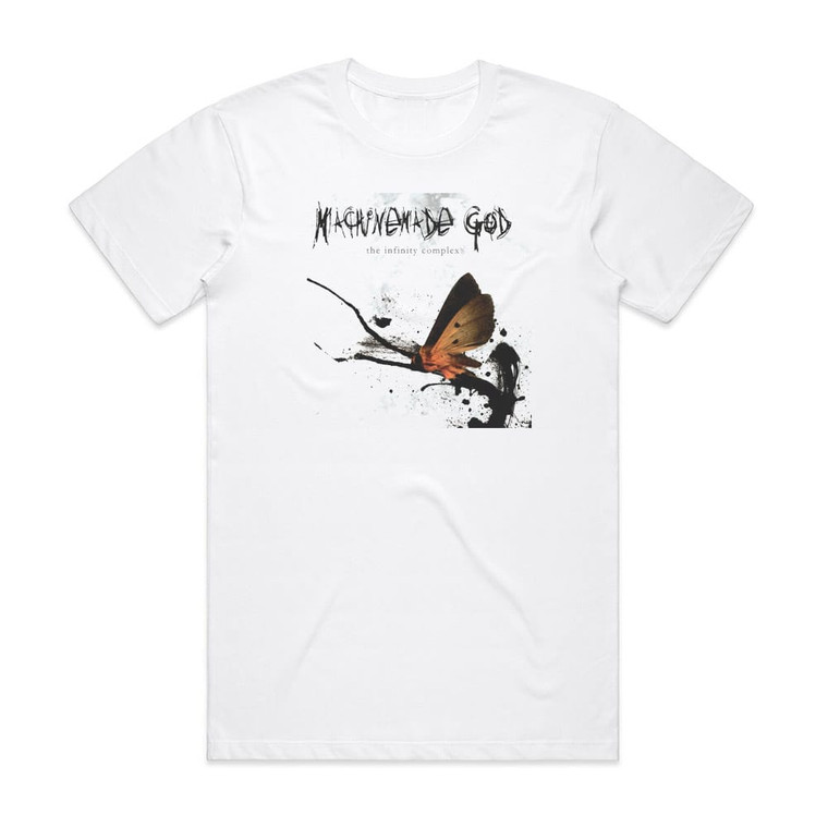 Machinemade God The Infinity Complex Album Cover T-Shirt White