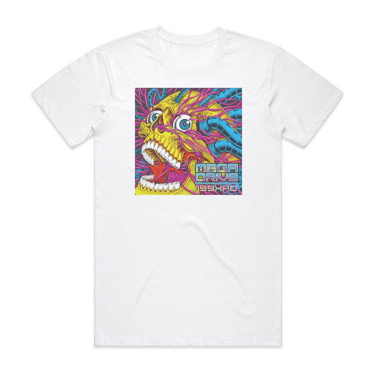 Mega Drive 199Xad Album Cover T-Shirt White