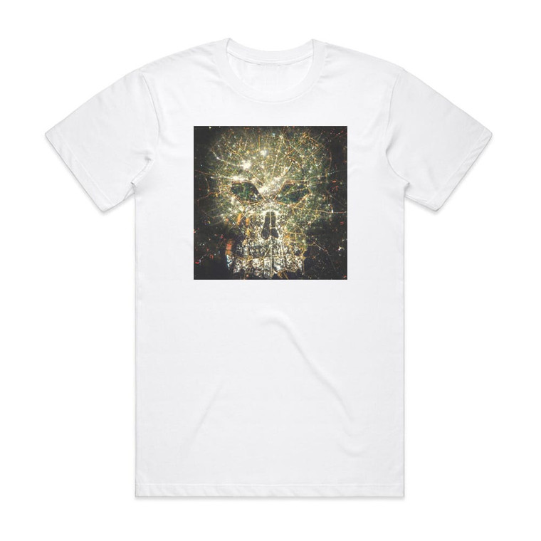 Mega Drive The Grid Album Cover T-Shirt White