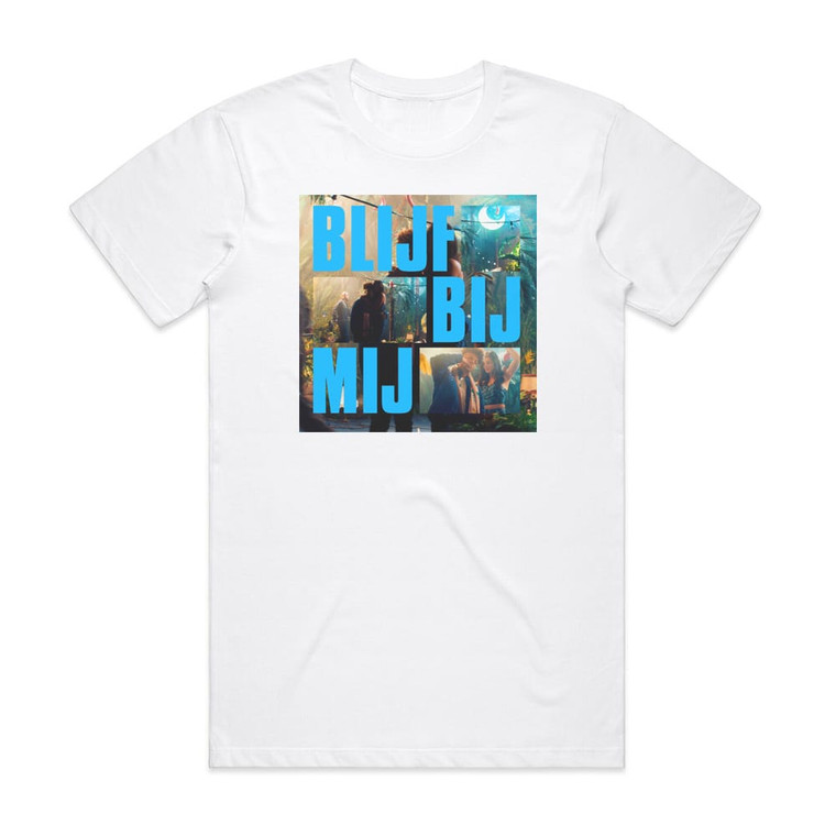 Maan Blijf Bij Mij Album Cover T-Shirt White