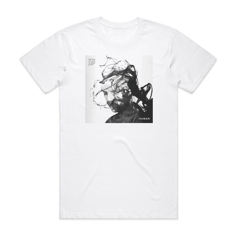 Max Cooper Human Album Cover T-Shirt White