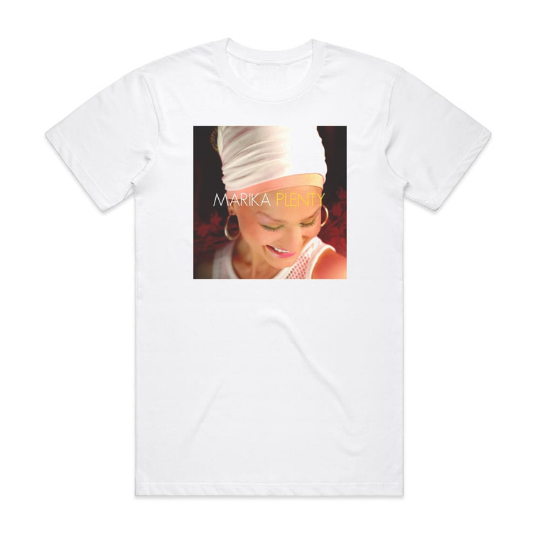 Marika Plenty Album Cover T-Shirt White