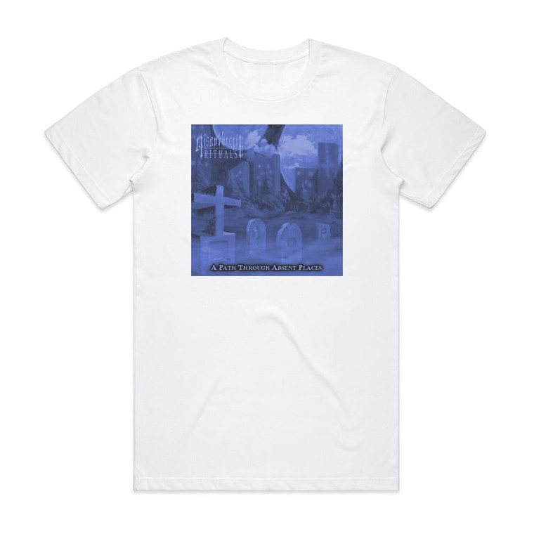 Misanthropic Rituals A Path Through Absent Places Album Cover T-Shirt White