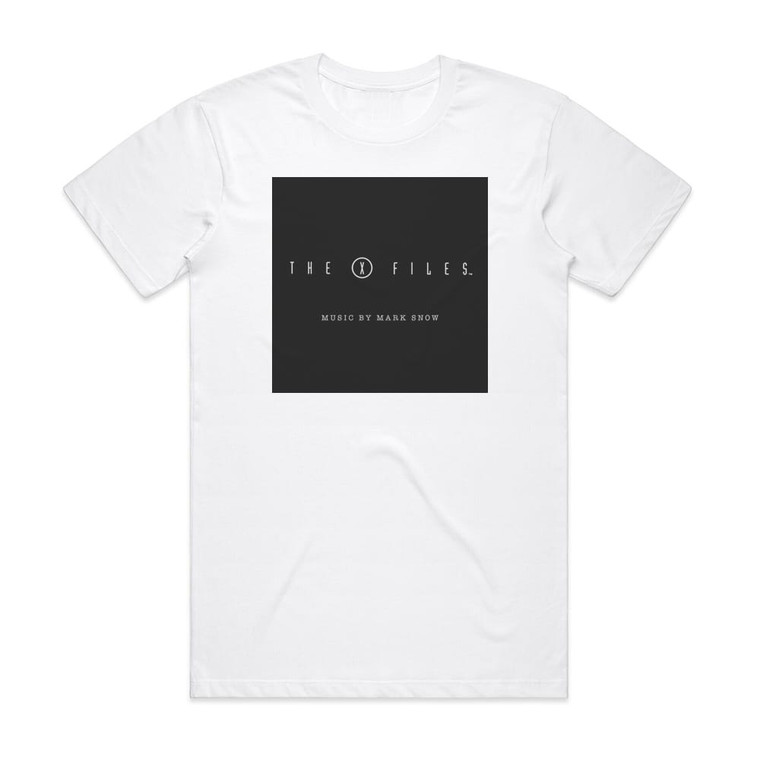 Mark Snow The X Files Volume One Album Cover T-Shirt White