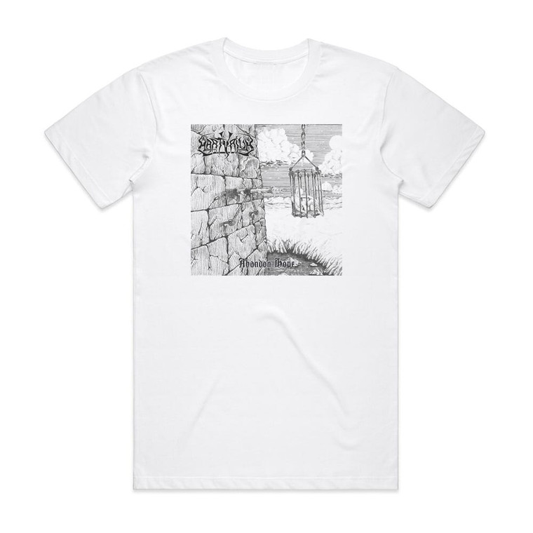 Martyrium Abandon Hope Album Cover T-Shirt White